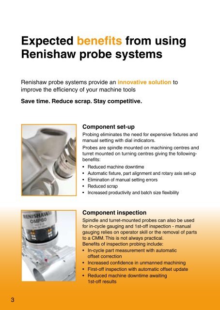 Renishaw Probes for CNC Machine Tools - 8/23/2013 9:35 PM 