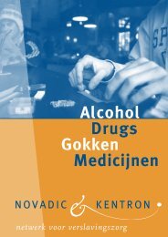 Alcohol, Drugs, Gokken, Medicijnen - Stopnu