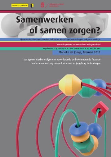 Download het rapport - Wetenschapswinkel Geneeskunde en ...