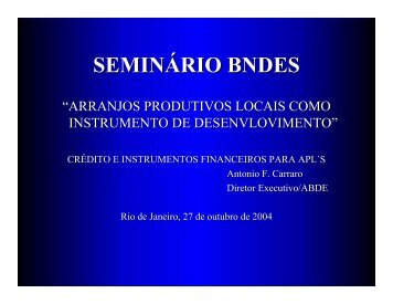 Fernando Carraro - BNDES