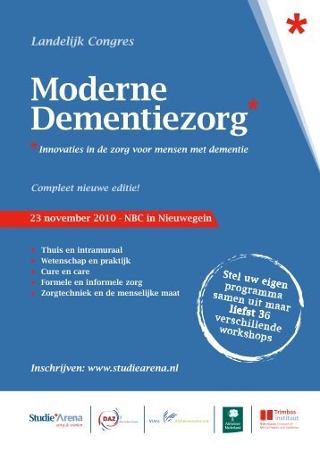 Moderne Dementiezorg - StudieArena