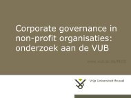 onderzoek aan de VUB - Verso