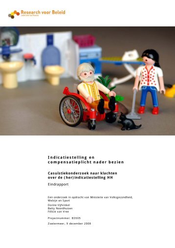 Indicatiestelling en compensatie... - Zorgbelang Nederland