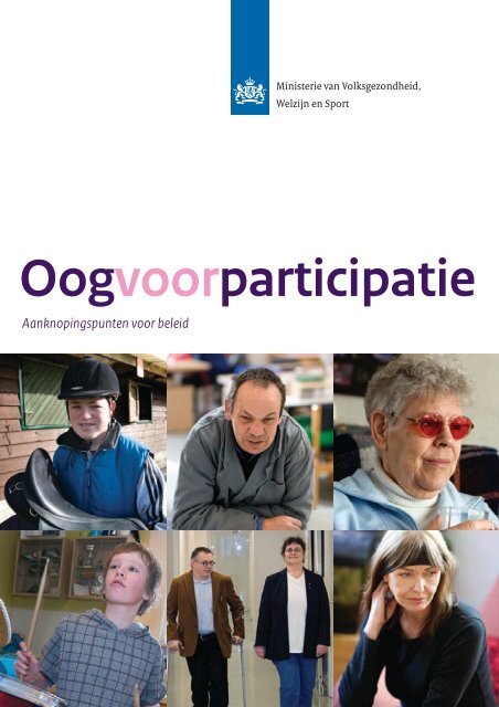 'Oog voor Participatie'. - Wmo-werkplaats Utrecht