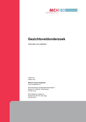 Gezichtsveldonderzoek - Medisch Centrum Haaglanden