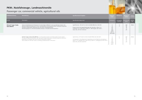 (ATF), Zentralhydrauliköle Automatic ... - Zeller+Gmelin GmbH