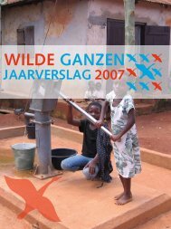 Jaarverslag Wilde Ganzen 2007