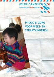 en straatkinderen - Wilde Ganzen