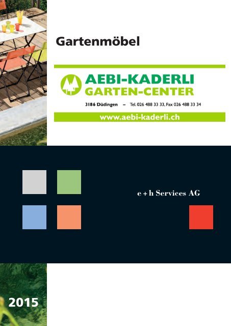 Gartenmöbel 2015