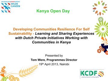 Kenya Open Day - Wilde Ganzen