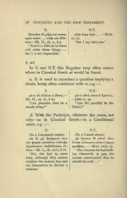 Epictetus and the New Testament - College of Stoic Philosophers