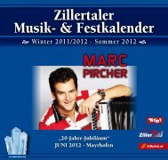 Zillertaler Musik- & Festkalender - Zillertaler Gäste Service