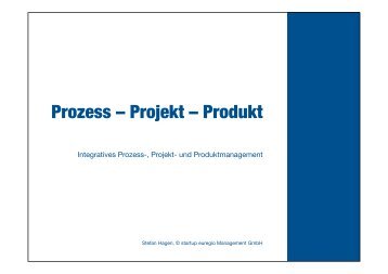 Prozess â Projekt â Produkt - Projektmanagement Blog