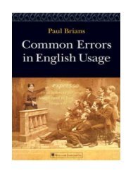 Common_Errors_in_English_usage