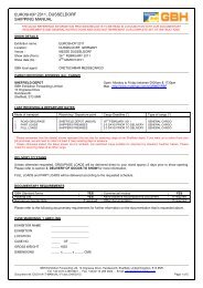 EUROSHOP 2011, DUSSELDORF SHIPPING MANUAL