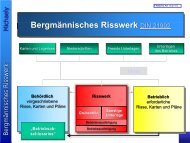 Bergmännisches Risswerk DIN 21902 - DMV eV