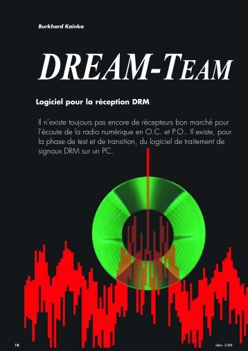 DREAM-Team â logiciel pour la rÃ©ception DRM