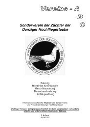 SV-Satzung 1 - SV der Danziger Hochflieger