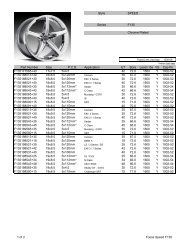 F135 Speed - MHT Wheels