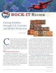 Getting Exhibits through U.S. Customs and Border ... - Rock-It Cargo