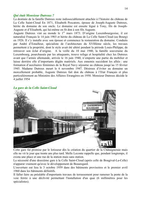 Circuits promenade NÂ°4 - La Celle Saint-Cloud