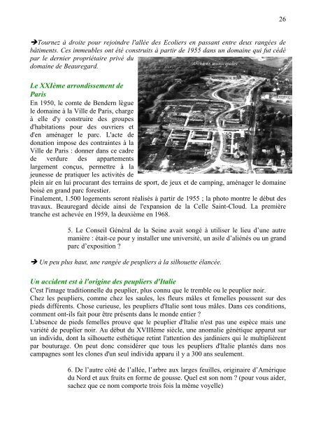 Circuits promenade NÂ°4 - La Celle Saint-Cloud