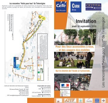 Invitation - CETE Nord-Picardie