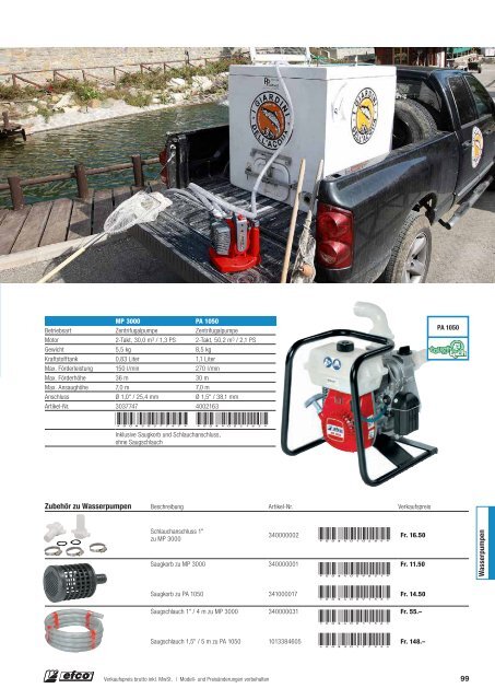 Produktekatalog Forst- und Gartengeräte von EFCO 2015