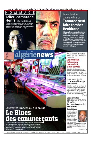 Fr-20-07-2013 - Algérie news quotidien national d'information