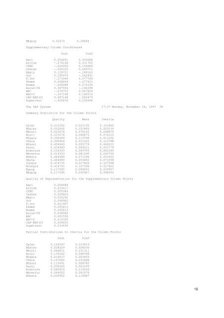 Introduction au logiciel SAS. Support de cours ... - pierrefrancois