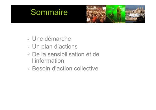 PrÃ©sentation des actions du festival Marsatac