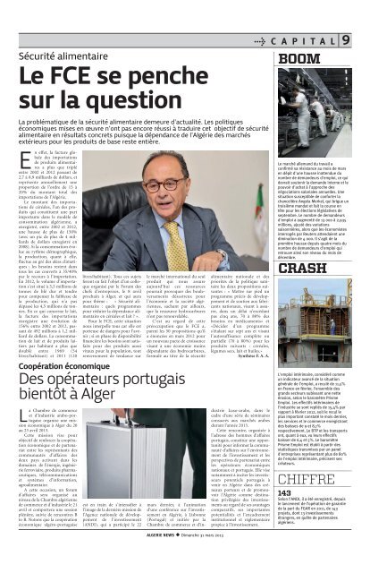 Mise en page 1 - AlgÃ©rie news quotidien national d'information