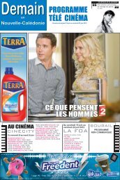 PROGRAMME TÃLÃ CINÃMA