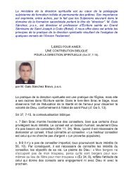 Libres pour aimer. Une contribution biblique pour la direction ...