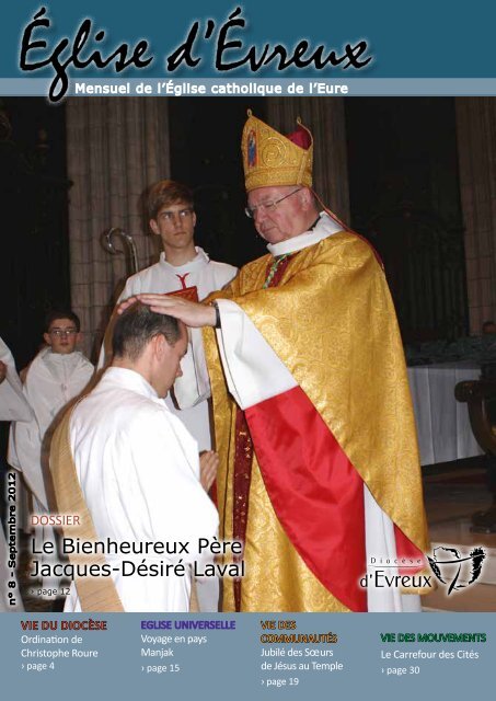 Le Bienheureux PÃ¨re Jacques-DÃ©sirÃ© Laval - DiocÃ¨se d'Evreux