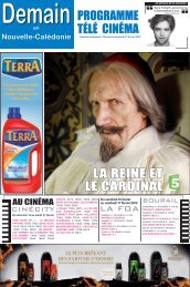 PROGRAMME TÃLÃ CINÃMA LA REINE ET LE CARDINAL