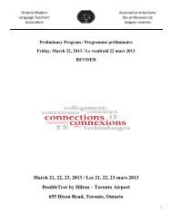 Preliminary-programme-Friday-Mar... - Ontario Modern Language ...