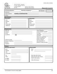 Demande de permis- nouvelle construction - Ville de La Prairie