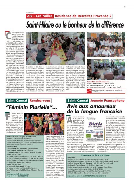 Printemps 2013 - Journal Des Aixois