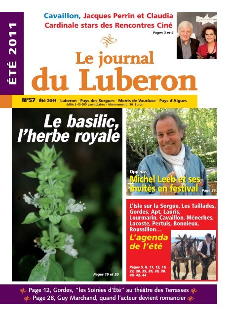 EtÃ© 2011 - Journal Des Aixois