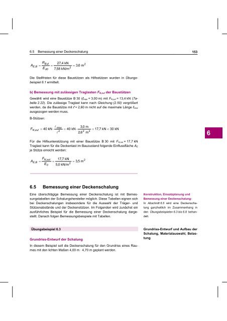 pdf, 84 kB - Schalungsplanung