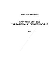 Rapport sur les 