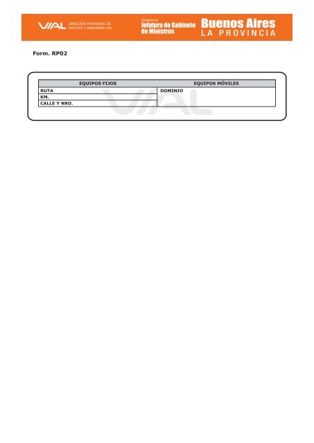 Formulario RP02