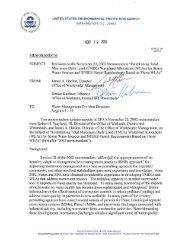 2010-11-12 EPA Memo updated TMDL guidance - revising 2002 ...