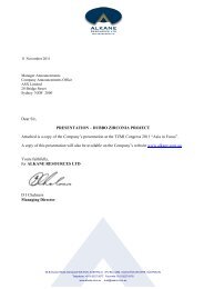 DZP - Alkane Resources Ltd