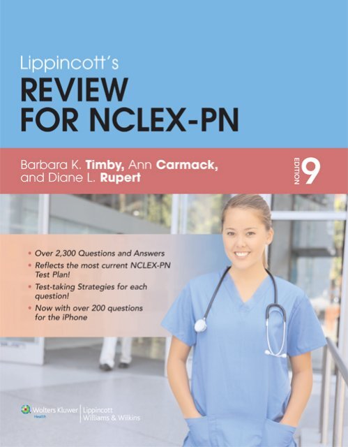 198-Lippincott's Review for NCLEX-PN, Ninth Edition (Lippincott's State  Board Review for Nclex-Pn