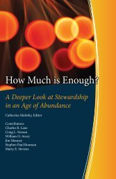 How Much is Enough? - The Tithing and Stewardship Foundation