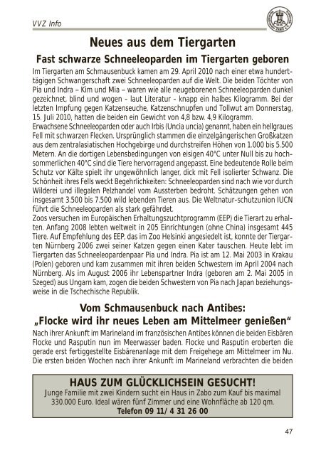 Heft 03-2010 - Vorstadtverein Zabo