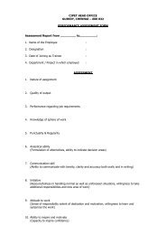 Training Period Assessment Form