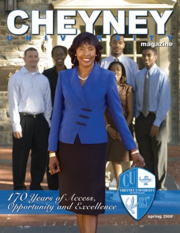 Premiere Issue - Cheyney University of Pennsylvania